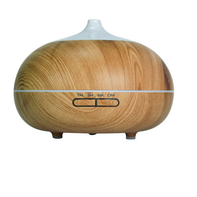 Office 300ml Aromatherapy Diffuser Large Capacity Wood Grain