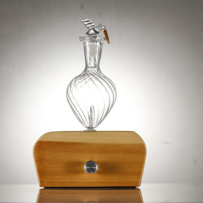 20ml Square Wood Glass Nebulizer Waterless